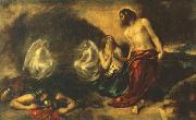 William Etty Christ Appearing to Mary Magdalene after the Resurrection exhibited 1834 oil painting reproduction